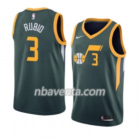 Camiseta Hombre Utah Jazz Ricky Rubio 3 2018-19 Nike Verde Swingman